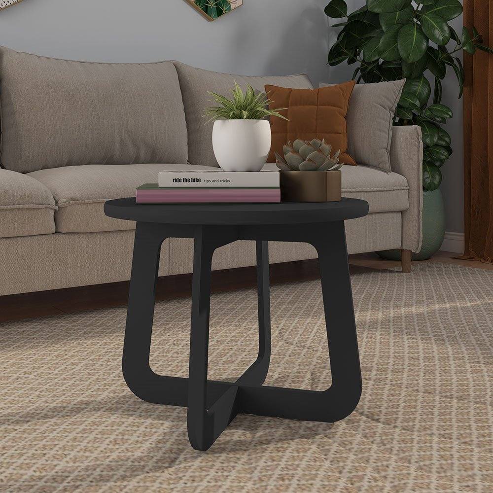 Mesa de Centro 100% MDF Jasmin Grafite Artely